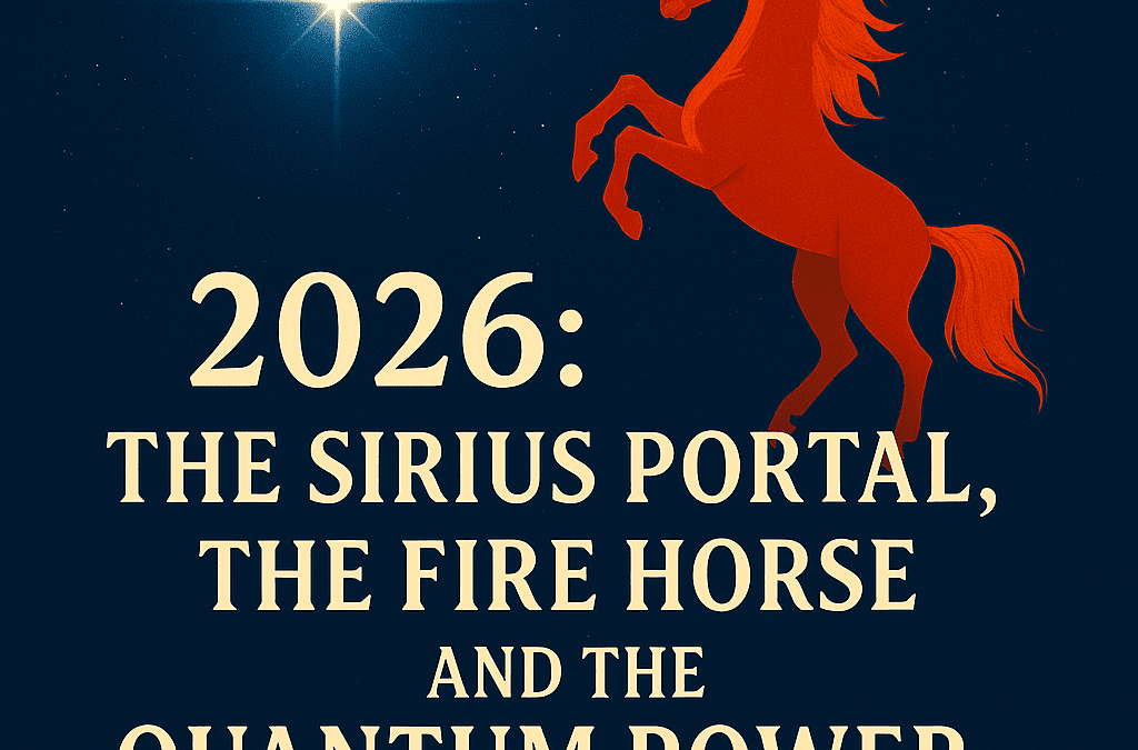 ✨ 2026: The Sirius Portal, the Fire Horse, and the Quantum Power of New Beginnings