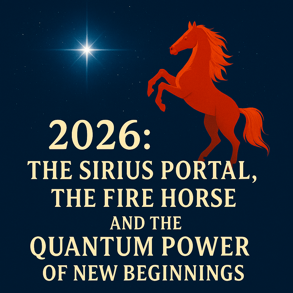 ✨ 2026: The Sirius Portal, the Fire Horse, and the Quantum Power of New Beginnings